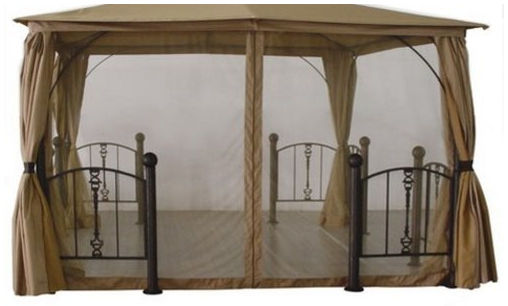 DC America GOS5008-BB 12 ft. x12 ft. Replacement Screen- Rome Post Gazebo- Polyester at Sears.com