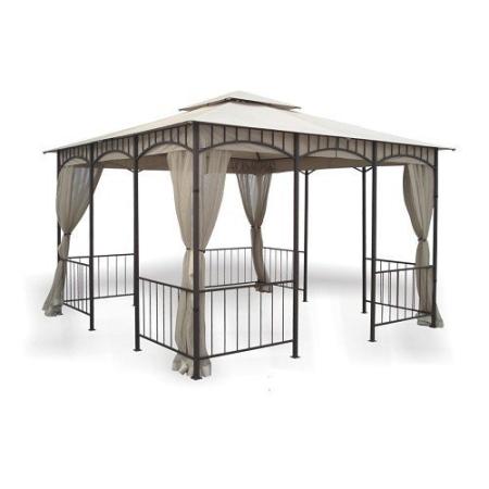 DC America GOS1215-BB Replacement Screen for No. GO31215DS-DBC-GM Gazebo- Polyester- Size- 11.5ft x 11.5ft at Sears.com