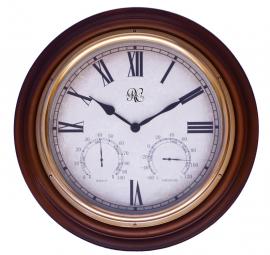River City Cuckoo 1016-18 18 Inch Indoor-Outdoor Clock with Hygrometer and Thermometer at Sears.com