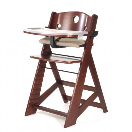 Keekaroo 0050033KR-0001 Height Right HIGH Chair with Tray- Mahogany at Sears.com