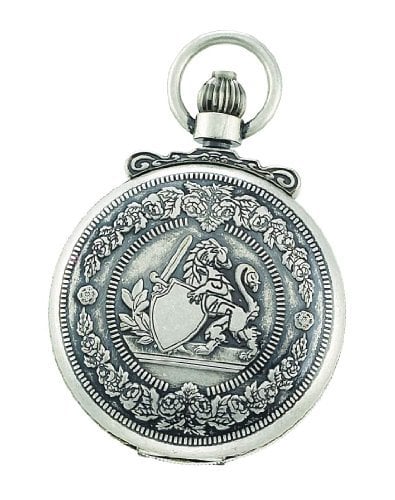 Charles Hubert Charles-Hubert- Paris 3866-S 47mm Mechanical Pocket Watch - Antique Chrome at Sears.com