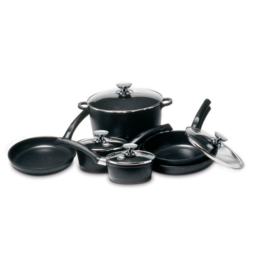 Range Kleen Berndes 697018 Signocast 10-Piece Nonstick Cast Aluminum Cookware Set