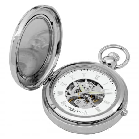 Charles Hubert Charles-Hubert- Paris 3850 Mechanical Picture Frame Pocket Watch with Hunter at Sears.com