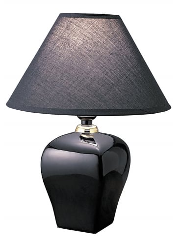 Ore International 608BK Ceramic Table Lamp - Black at Sears.com