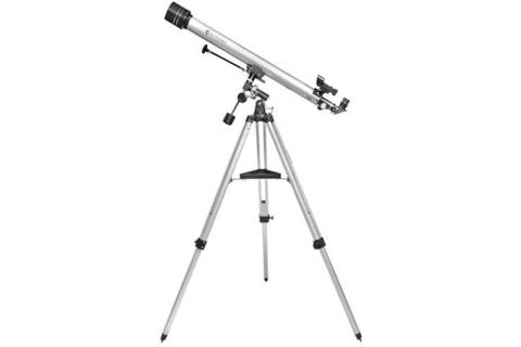 Barska Optics AE10754 675 Power- 90060 Starwatcher Refractor- EQ- Silver- Red Dot Finderscope- Astronomy Software at Sears.com
