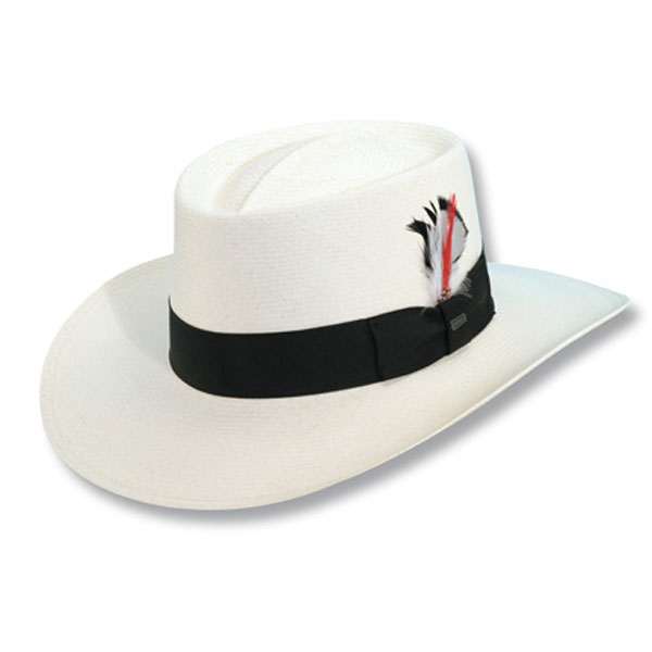 Dorfman Pacific CHS5-1 Gambler Panama Straw Fedora Small Hat at Sears.com