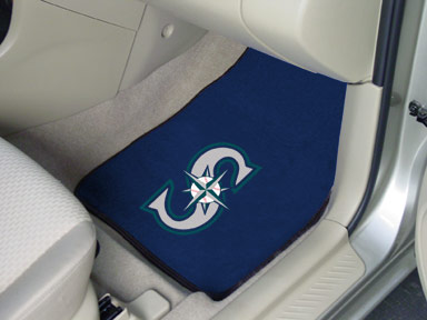 FANMATS 6416 Major League Baseball Seattle Mariners 2-piece Carpeted Cat Mats 18 in. x 27 in. at Sears.com