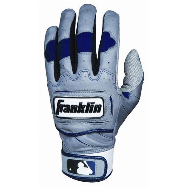 Franklin 10148F1 MLB Adult Small Tectonic Batting Glove Pair in Gray-Navy at Sears.com