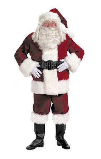 Halco 7096 Deluxe Velvet Santa Suit XL at Sears.com