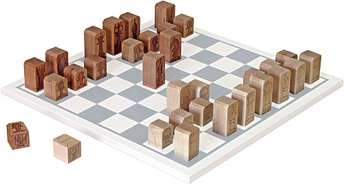 Maple Landmark 50315 32 Pieces solid wood set of Chess Men at Sears.com