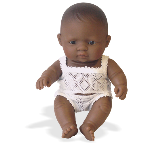 Miniland Educational 31128 Newborn baby doll latinamerican girl- 21cm- 8 .2 in.Case at Sears.com