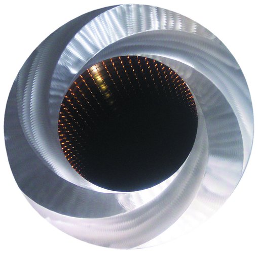 Nova IFM4200 Vortex Infinity- Wall Mirror- Brushed Aluminum at Sears.com