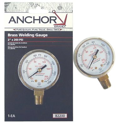 Anchor Brand 100-B2200 Anchor 2X200 Brass Replacement Gauge at Sears.com