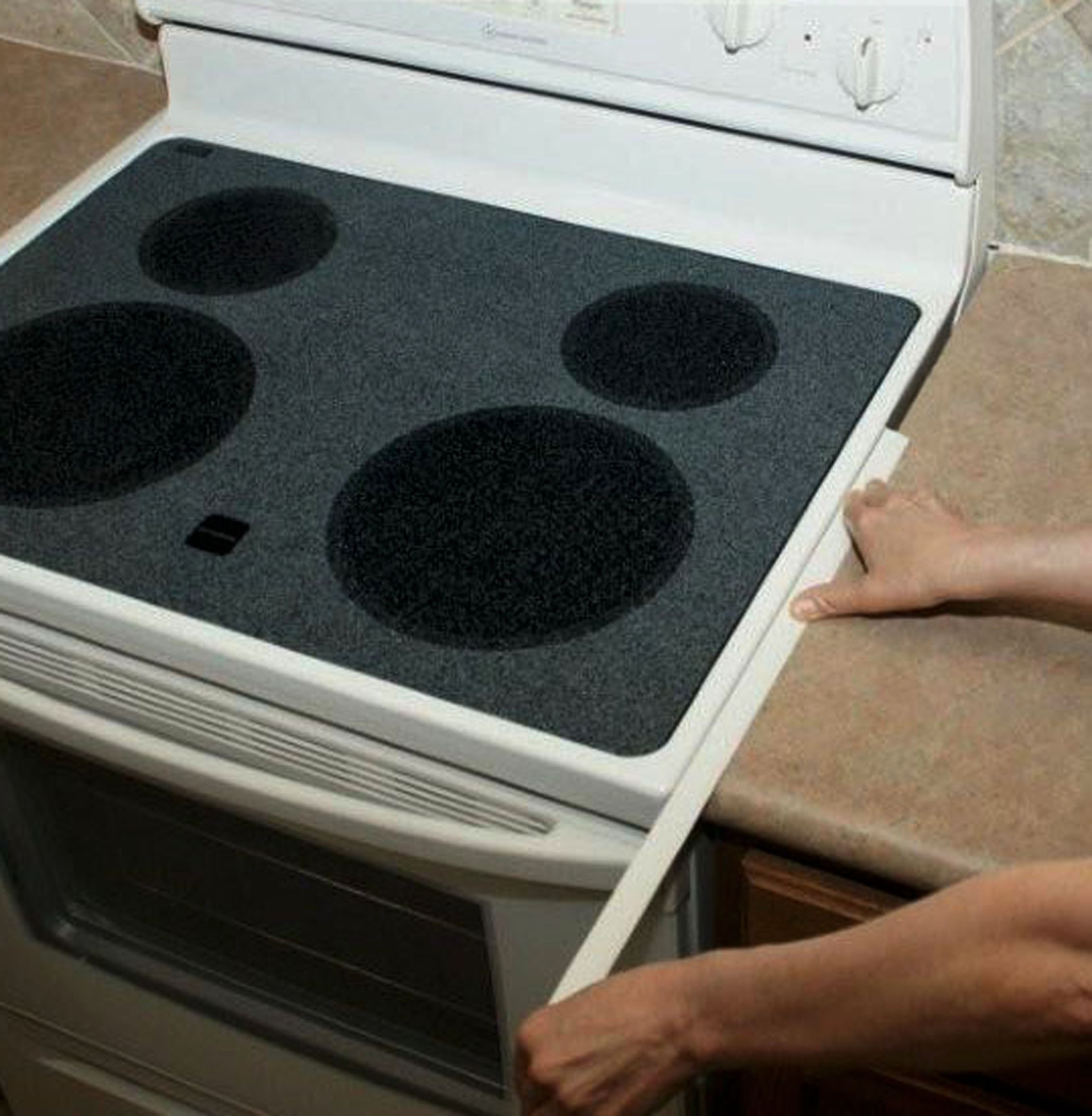 STOVETOP EXTENDER SE24BL 24 Inch Stovetop Extender - Black at Sears.com
