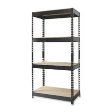 Hirsh Industries Hirsh Industries HID17125 Fours-Shelf Unit- Steel- ...