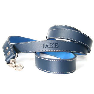 Royce Leather 3003-DB-RB-6 6 Foot Two-Toned Dog Leash - Dark Blue & Royal Blue Royce Leather 3003-DB-RB-6 6 Foot Two-Toned Dog Leash - Dark Blue & Royal Blue