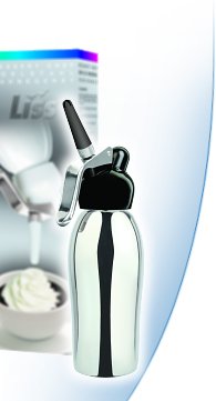 Liss 188 Dessert Chef - Black/SS Polished Synthetic Head/Stainless Bottle - Pint at Sears.com