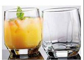 Home Essentials 5764 14 oz Basic Double Old Fashioned Glasses - 4 Pack - Case of 6 at Sears.com