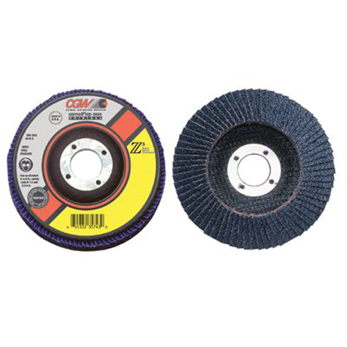 CGW Abrasives 421-42316 4-1-2 Inchx5-8-11 Z3-120 T27Reg 100 Pct. Za Flap Disc at Sears.com