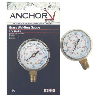 Anchor Brand 100-B260 Anchor 2X60 Brass Replacement Gauge at Sears.com