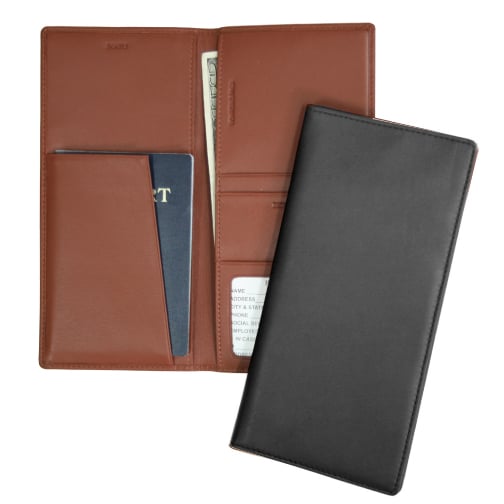 Royce Leather RFID211-5 Royce Leather Rfid Blocking Passport Ticket Holder - Black at Sears.com