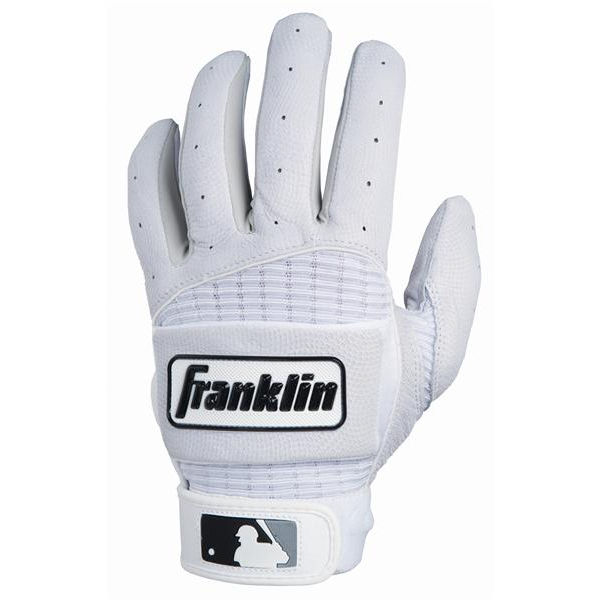 Franklin 10196F2 MLB Adult Medium Neo Classic Batting Glove Pair in Pearl-White at Sears.com