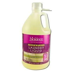 Biokleen 717256000639 Free Clear Laundry Liquid Allergen-Fighting Formula - 64-Ounce Bottles - Pack Of 6 at Sears.com