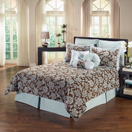 American BGM09 Bellagio-Mink Queen 9 Pc Comforter Set at Sears.com