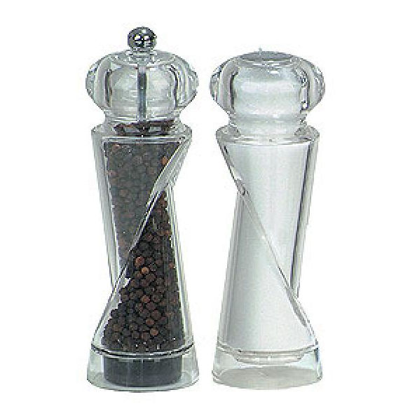 Chef Specialties 92080 7.5 in. Ellipse Pepper Mill and Salt Shaker Set at Sears.com