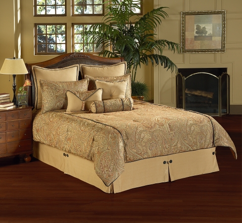 American HMS09 Hermitage Spice 9 Pc Queen Comforter Set at Sears.com