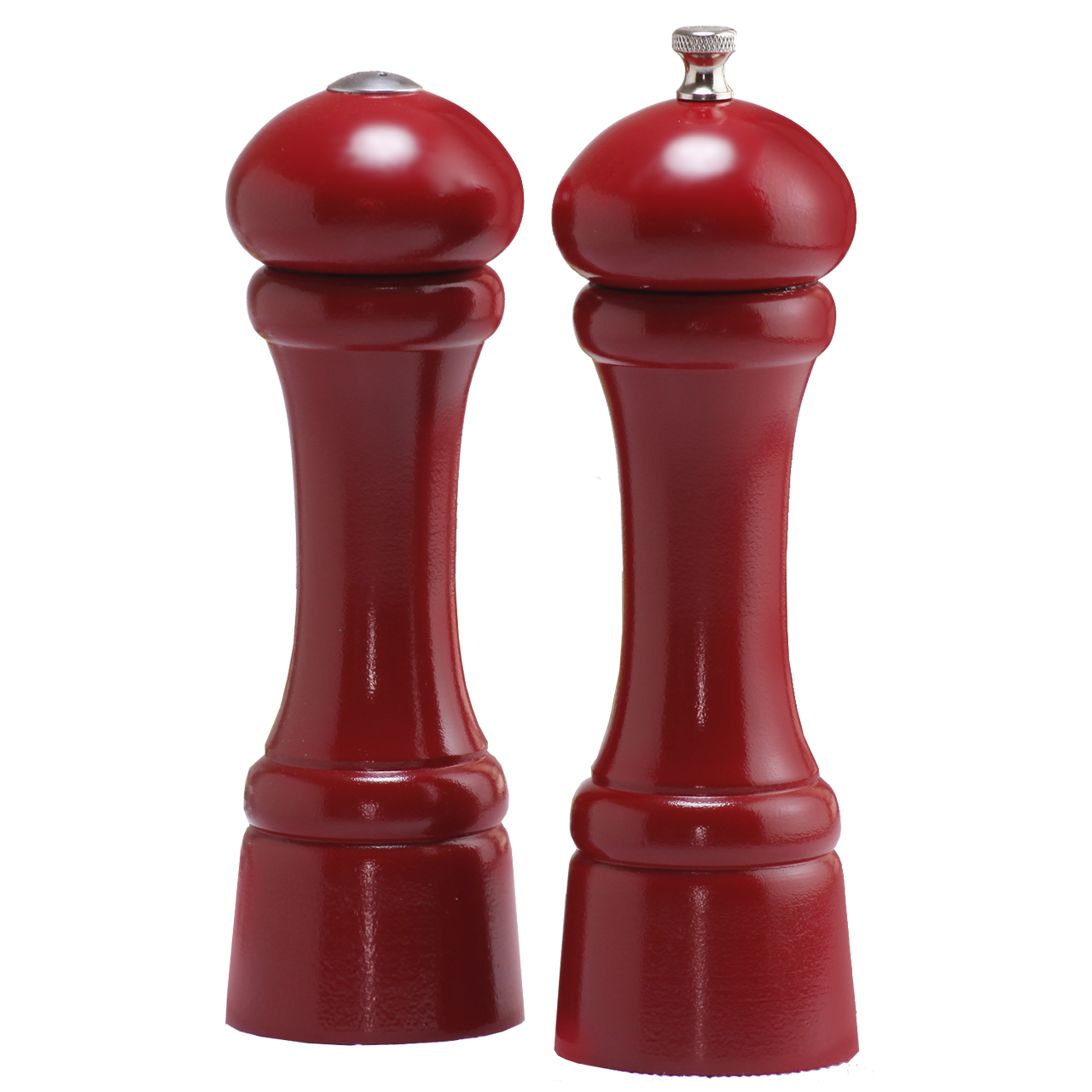 Chef Specialties 08600 8 in. Candy Apple Red Pepper Mill and Salt Shaker Set at Sears.com