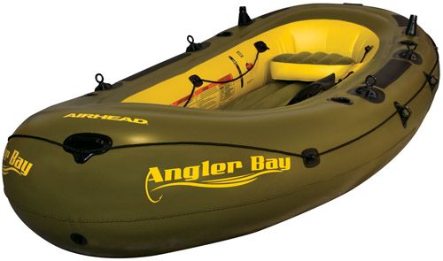 Kwik Tek AHIBF-06 Airhead Angler Bay Inflatable Boat - 6 person at Sears.com