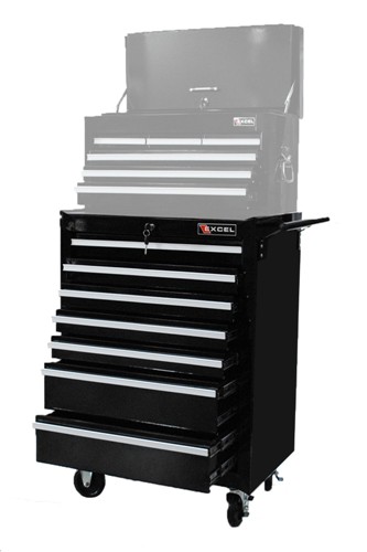 Excel  TB2080BBS-B-BK 27&'&' Roller Tool Cabinet w/ 7 BBS Drawers at Sears.com