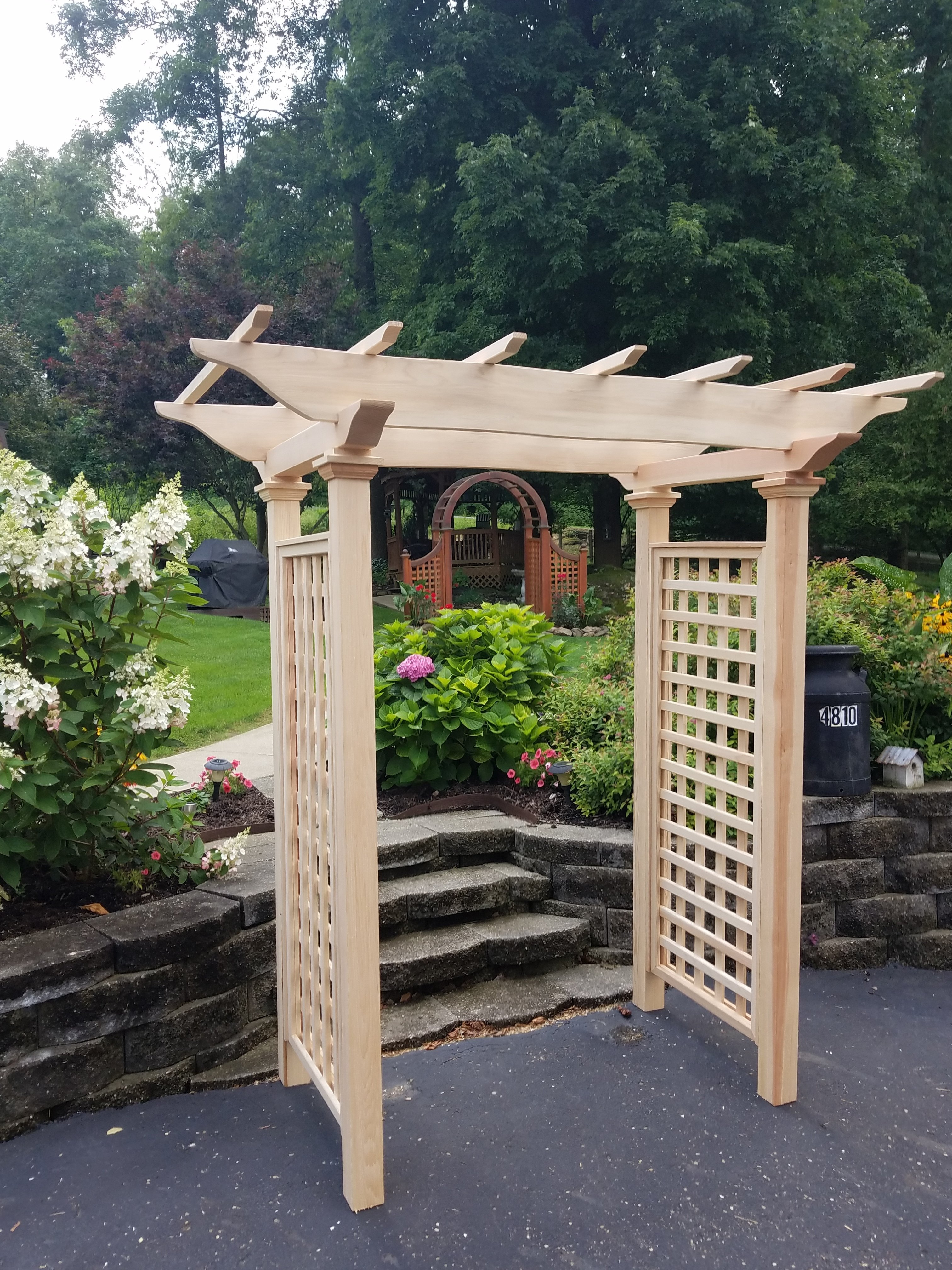 New England Woodworks GA 5548 Garden Arbor at Sears.com