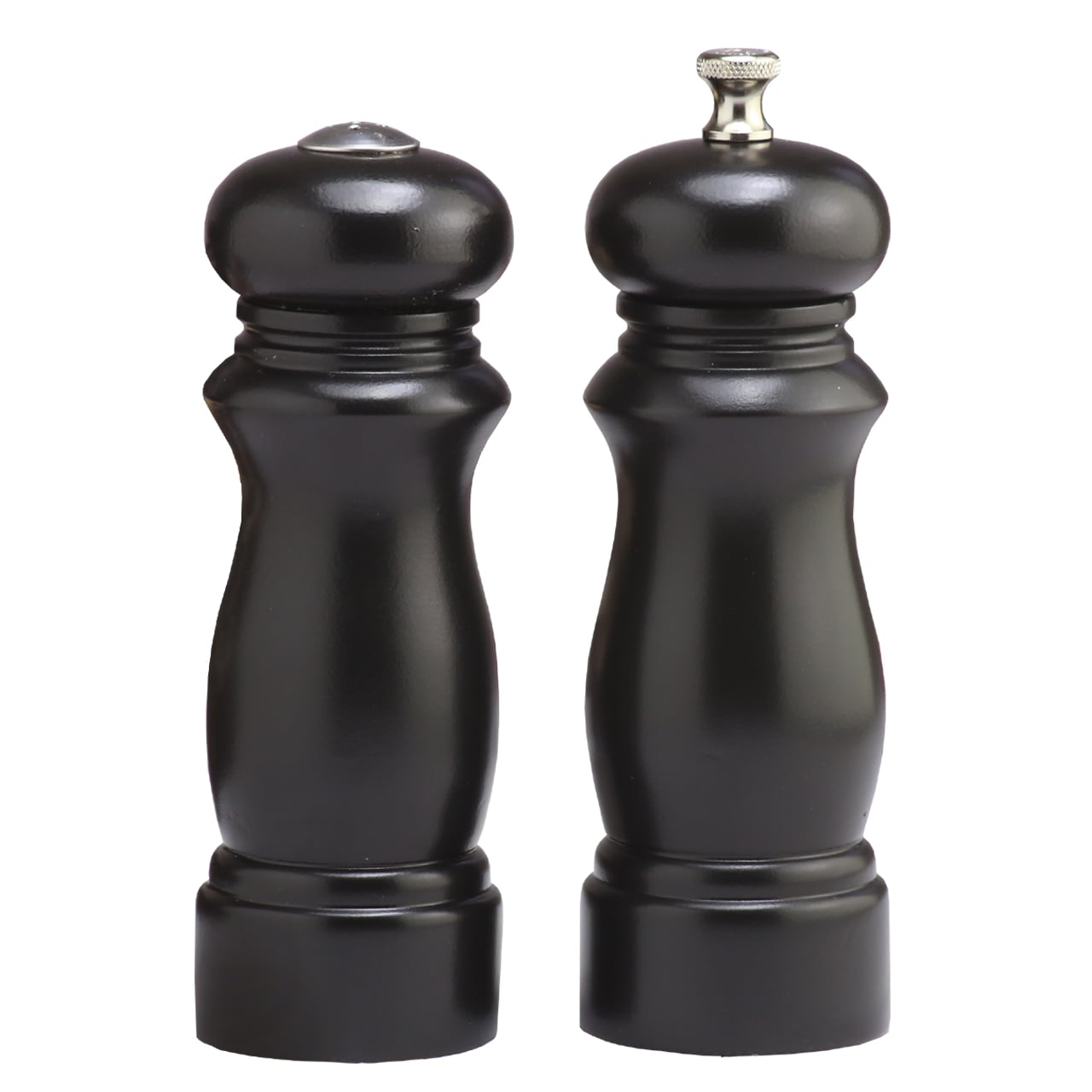 Chef Specialties 06301 6 Inch - 15cm SalemEbony Pepper Mill Salt Shaker Set at Sears.com