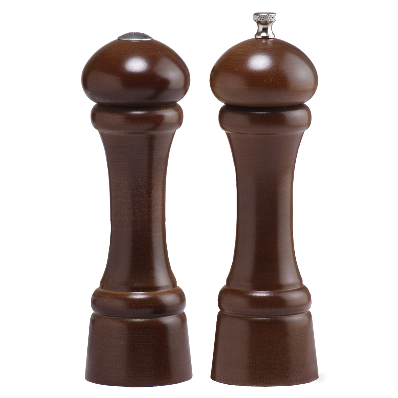 Chef Specialties 08100 8 Inch - 20cm WindsorWalnut Pepper Mill Salt Shaker Set at Sears.com