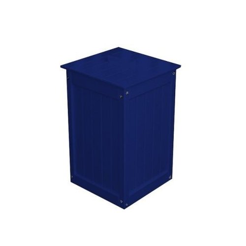 Prairie Leisure Design Waste Receptacle with Liner - Berry Blue at Sears.com