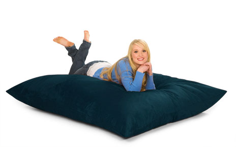 RelaxSacks 6PL-MS006-cover 6 ft. Relax Pillow Sack - Microsuede Navy -COVER ONLY at Sears.com