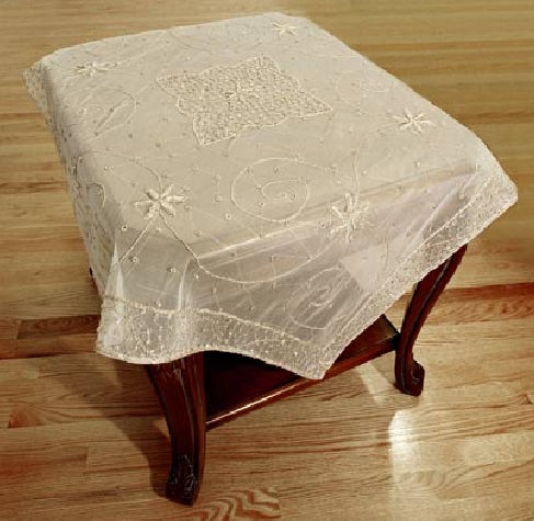 In Creation IS 14 Zarri Embroidered Square Table Cloth at Sears.com