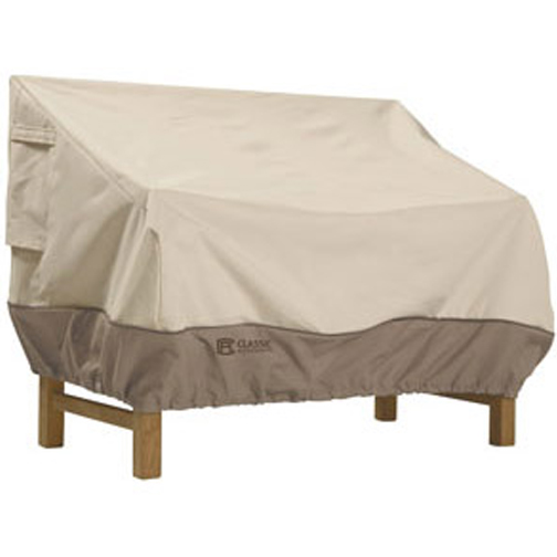Classic Accessories 72932 Patio Love Seat Cover -  Large - Tan Trim at Sears.com