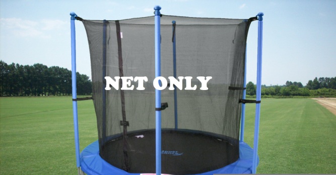 King Service Holding Upper Bounce UBNET-10-4-IS 10 ft. - Framed - Trampoline Enclosure Net Fit For 4 Poles or 2 Arches at Sears.com