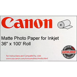 Canon 0849V350 Matte Coated Paper, 170 gsm, 36&'&' x 100 feet, Roll at Sears.com