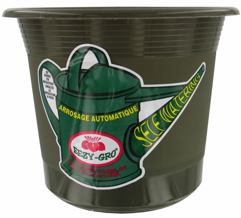 Apollo Plastics 6in. Olive Self-Watering Planter  E006-OLIVE - Pack of 6 at Sears.com