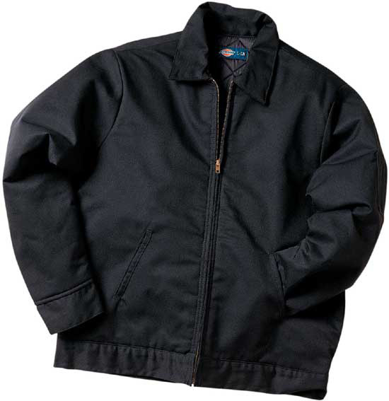 Dickie&'s Dickies Medium Black Lined Eisenhower Jacket  TJ15BK MED at Sears.com