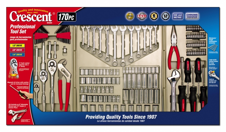 Apex Tools 170 Piece Professional Tool Set CTK170MP at Sears.com