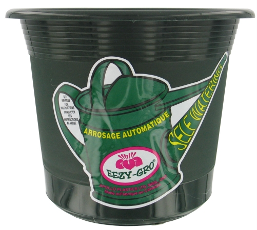 Apollo Plastics 12in. Green Self-Watering Planter  E012-GREEN - Pack of 6 at Sears.com
