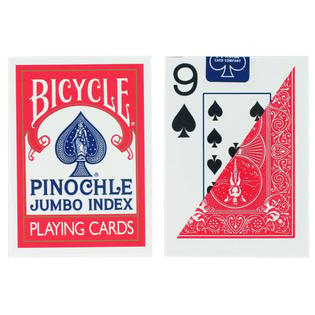 US Playing Card Co Bicycle Jumbo Pinochle Playing Cards 1001023 US Playing Card Co Bicycle Jumbo Pinochle Playing Cards 1001023