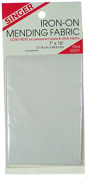 Singer 8 in. X 10 in. White Jumbo Iron On Patch  00097 at Sears.com