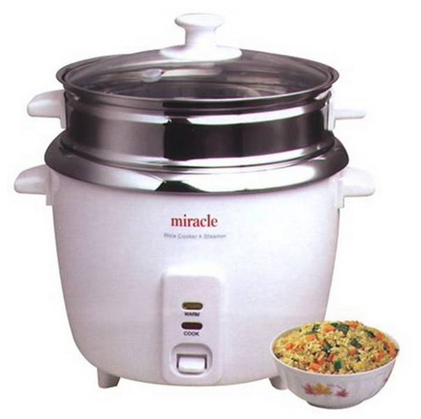 SamsonGreen ME81 Stainless Steel Rice Cooker - Steam at Sears.com