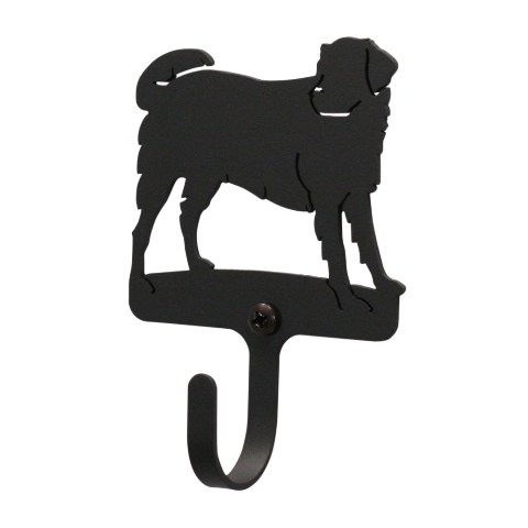 Village Wrought Iron WH-105-XS Dog Wall Hook Extra Small - Black at Sears.com